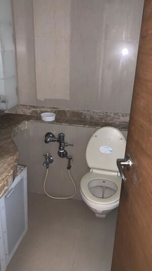 Bathroom in 1 BHK Apartment at Sethia Imperial Avenue, Malad East – for Rent