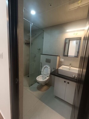 Bathroom in 3 BHK Apartment at Capstone Life Flowing Tree, Allalasandra – for Rent