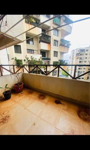 Balcony in 3 BHK Apartment at Bramha Exuberance, Kondhwa – for Rent