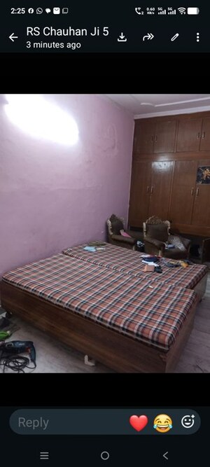Bedroom in 2.5 BHK Builder Floor at Sector 19 – for Rent