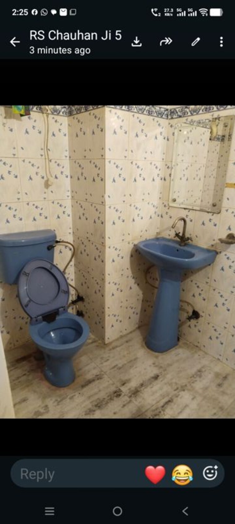 Bathroom, sector 19 2.5 Bedroom 1250 Sq.Ft. Builder Floor In Sector 19 Noida 10568289