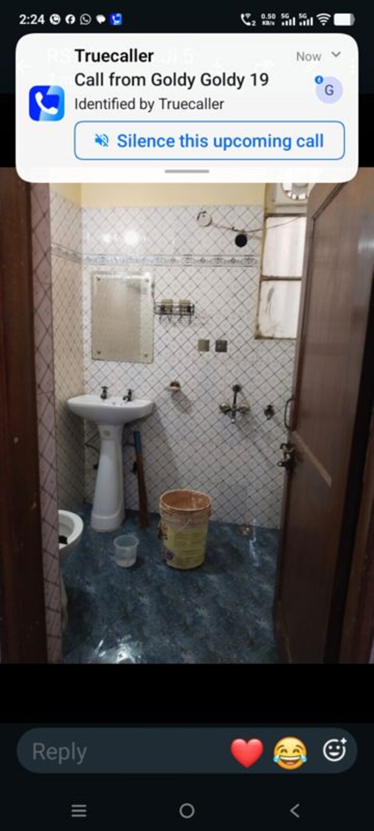 Bathroom, sector 19 2.5 Bedroom 1250 Sq.Ft. Builder Floor In Sector 19 Noida 10568289