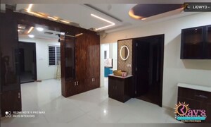 Living Room in 3 BHK Apartment at Rajapushpa Regalia, Kokapet – for Rent