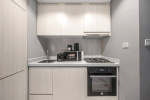 Kitchen in 2 BHK Apartment at Dosti Olive, Balkum Pada – for Sale