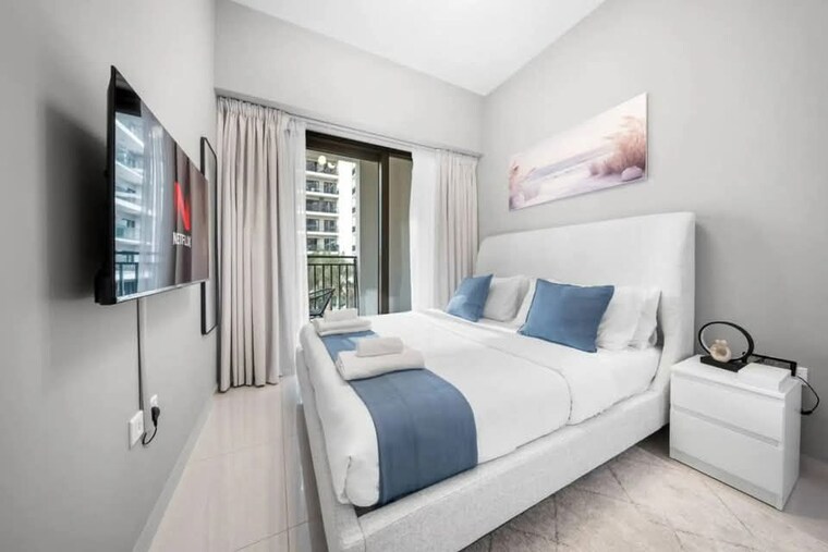 Bedroom, dosti-olive 2 Bedroom 757 Sq.Ft. Apartment In Balkum Pada Thane 10568309