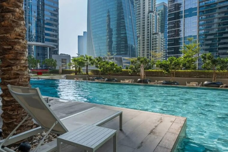 Swimming Pool, dosti-olive 2 Bedroom 757 Sq.Ft. Apartment In Balkum Pada Thane 10568309