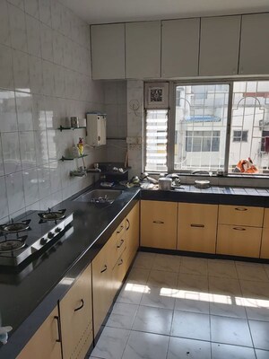 Kitchen in 3 BHK Apartment at Rambaug Colony – for Rent