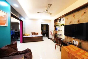 Living Room in 2 BHK Apartment at Siddhivinayak Ginger, Pimple Saudagar – for Sale