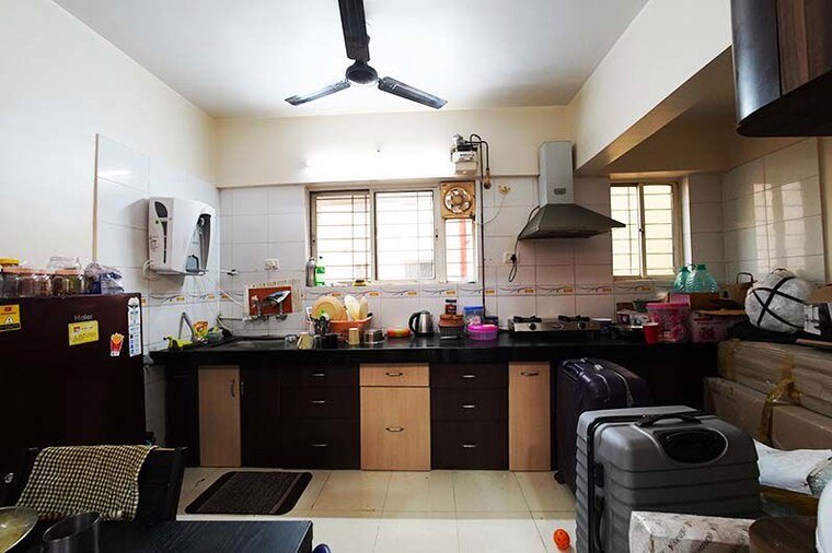 Kitchen, siddhivinayak-ginger 2 Bedroom 1000 Sq.Ft. Apartment In Pimple Saudagar Pune 10568334