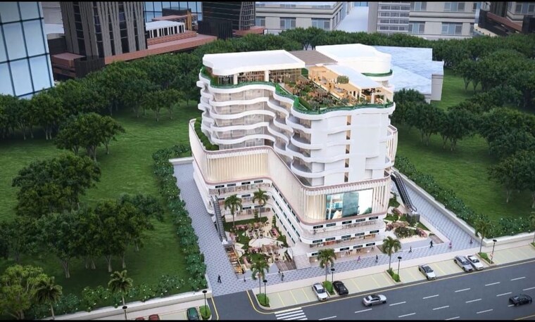 Exterior View, gky-gold-square Commercial Office Space 750 Sq.Ft. In Raj Nagar Extension Ghaziabad 10568333