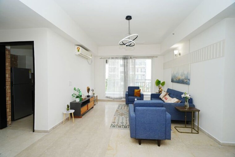Living Room, umang-winter-hills 3 Bedroom 1616 Sq.Ft. Apartment In Sector 77 Gurgaon 10568363