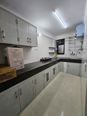 Kitchen in 1 BHK Builder Floor at Saket – for Rent