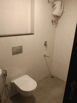 Bathroom in 2 BHK Apartment at Lodha Amara, Kolshet Road – for Rent