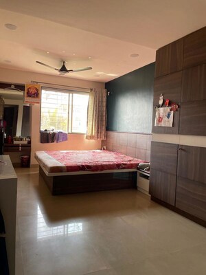 Bedroom in 3 BHK Apartment at Rahul Park - D1 D2 D3 Building, Warje – for Rent