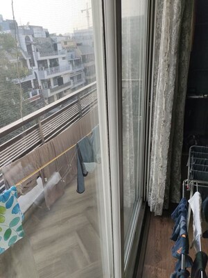 Balcony in 3 BHK Builder Floor at Safdarjung Enclave – for Sale