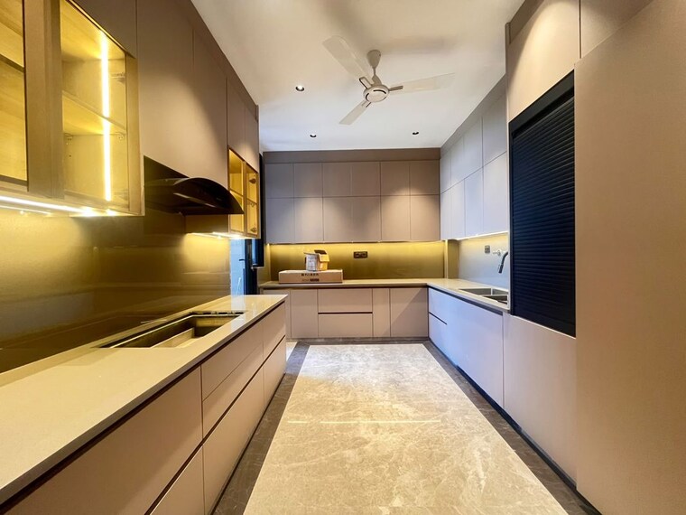 Kitchen, ansal-plaza-sector-23 3 Bedroom 1800 Sq.Ft. Builder Floor In Sector 23 Gurgaon 10568425