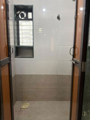 Bathroom in 1 BHK Apartment at Yashodham Complex, Goregaon East – for Rent