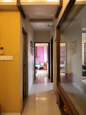 Building Lobby in 2 BHK Apartment at Soham Tropical Lagoon, Ghodbunder Road – for Rent