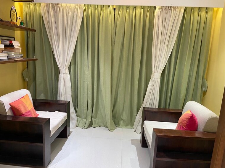 Living Room, kumar-parisar 3 Bedroom 1600 Sq.Ft. Apartment In Kothrud Pune 10568434