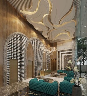 Bathroom in  Office Space at Webtech The Wave, Bandra West – for Sale