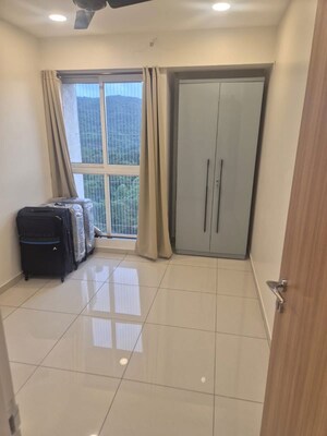 Bathroom in 3.5 BHK Apartment at VR Bhoomi Acres F Wing, Ghodbunder Road – for Rent