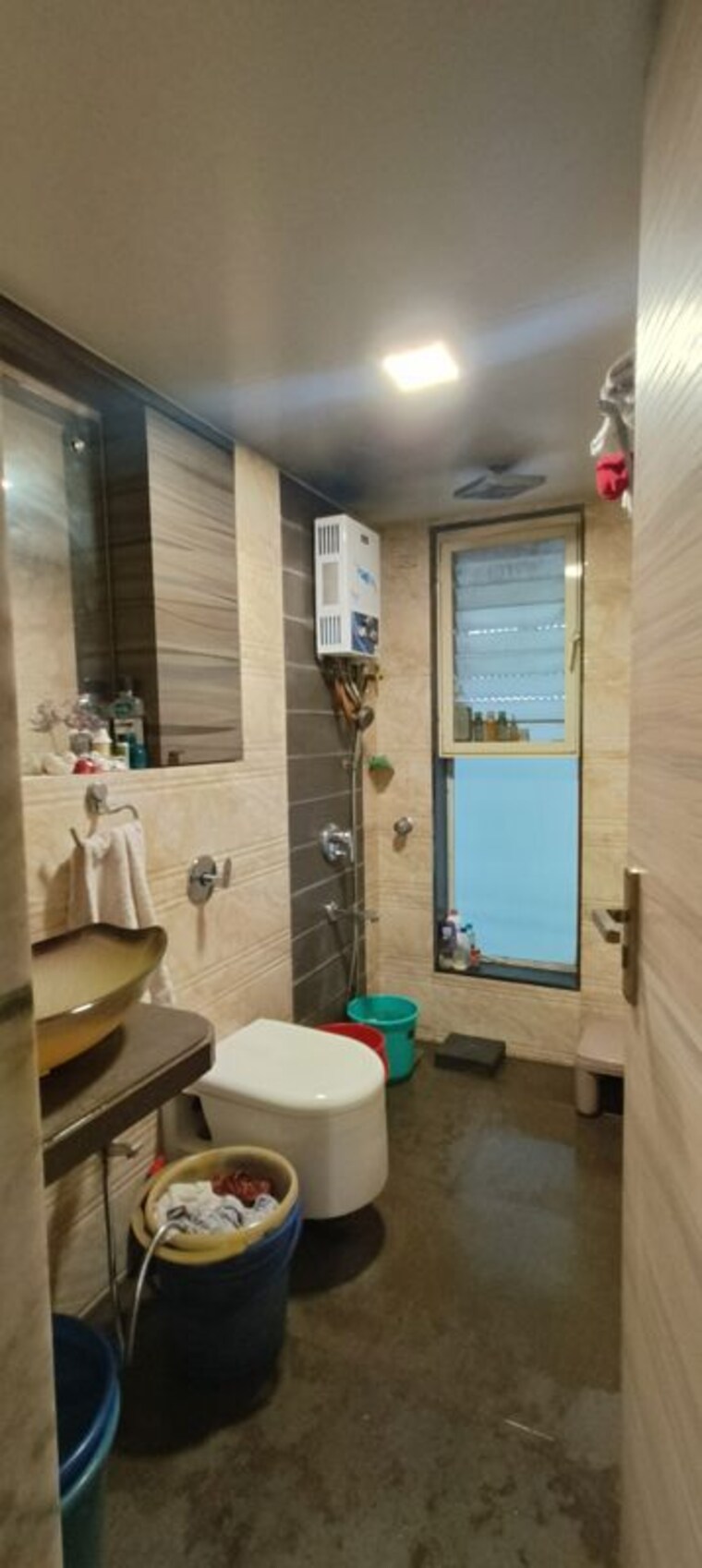 Bathroom, borivali west 3 Bedroom 1000 Sq.Ft. Apartment In Borivali West Mumbai 10568448