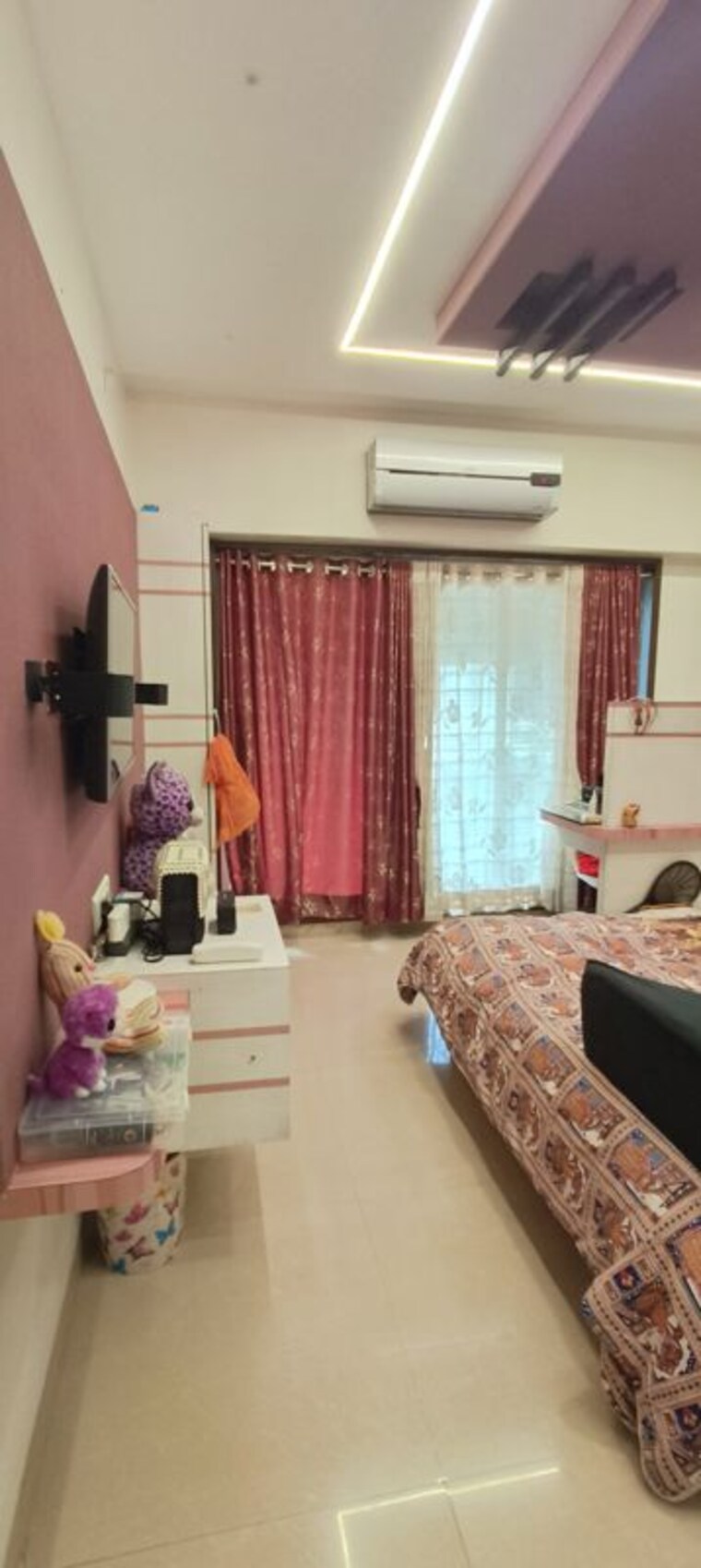 Master Bedroom, borivali west 3 Bedroom 1000 Sq.Ft. Apartment In Borivali West Mumbai 10568448