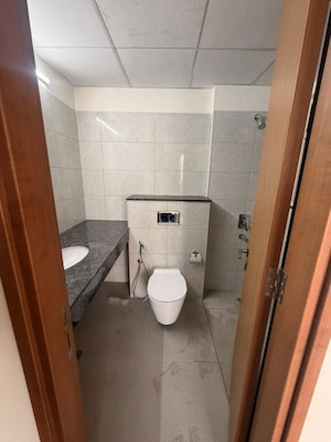 Bathroom in 3.5 BHK Apartment at Godrej Woods, Sector 43 – for Rent