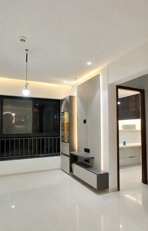 Living Room in 2 BHK Apartment at Shapoorji Pallonji Joyville Hinjewadi, Hinjewadi – for Sale
