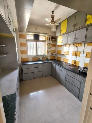 Kitchen in 2 BHK Apartment at Shree Sharanam CHS, Brahmand – for Rent