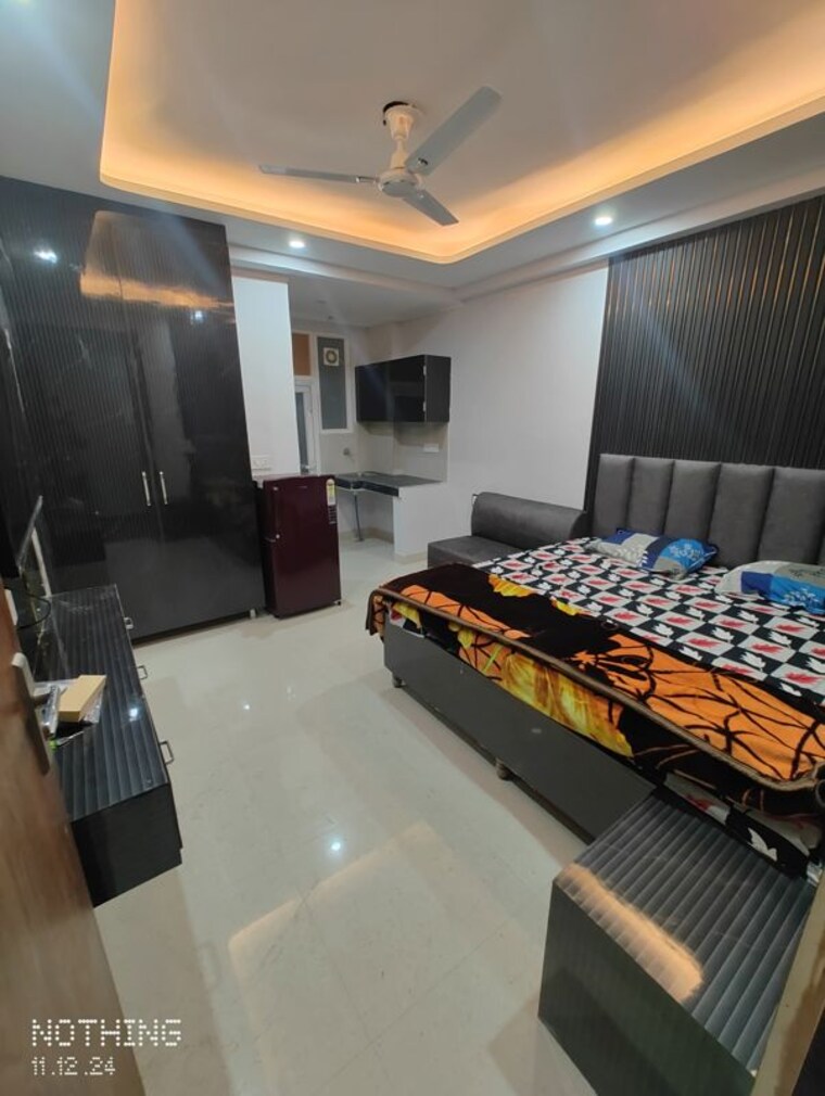 Bedroom, dlf city phase 3 1 RK 350 Sq.Ft. Builder Floor In Dlf City Phase 3 Gurgaon 10568479