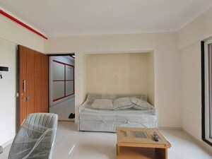 Bedroom in 1 BHK Apartment at Raunak Bliss, Ghodbunder Road – for Rent