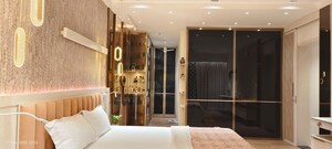 Living Room in 3 BHK Apartment at The Residences at Brigade Tech Gardens, Brookefield – for Sale