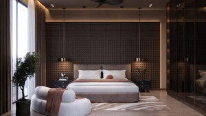 Bedroom in 3 BHK Apartment at The Residences at Brigade Tech Gardens, Brookefield – for Sale