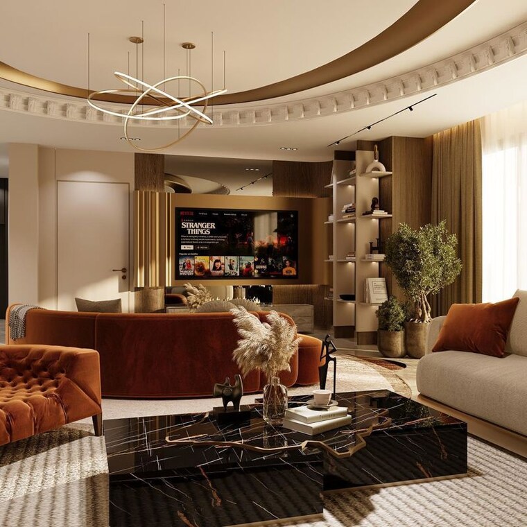 Living Room, the-residences-at-brigade-tech-gardens 3 Bedroom 2195 Sq.Ft. Apartment In Brookefield Bangalore 10568477