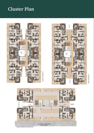 Floor Plan in 3 BHK Apartment at Sohna Sector 25 – for Sale