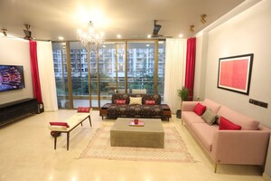 Living Room in 3 BHK Builder Floor at Sector 21 – for Rent