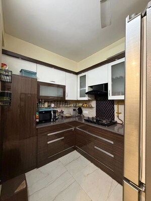 Kitchen in 3 BHK Builder Floor at Palam Vihar Residents Association, Palam Vihar – for Rent