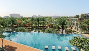 Swimming Pool in 3 BHK Apartment at Godrej Blue, B L Saha Road – for Sale
