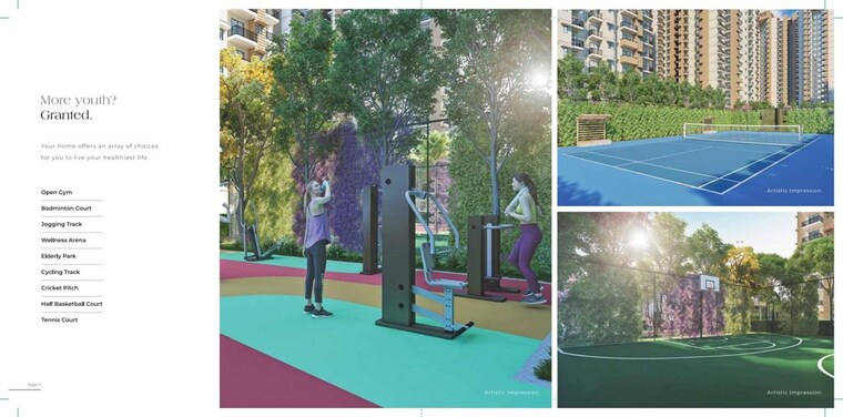 Garden, ganga-tathastu 3 Bedroom 1145 Sq.Ft. Apartment In Sohna Sector 5 Gurgaon 10568534