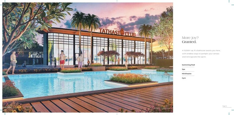 Swimming Pool, ganga-tathastu 3 Bedroom 1145 Sq.Ft. Apartment In Sohna Sector 5 Gurgaon 10568534
