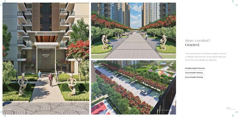 Garden, ganga-tathastu 3 Bedroom 1145 Sq.Ft. Apartment In Sohna Sector 5 Gurgaon 10568534