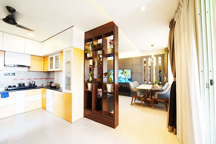 Living Room, gulmohar-primrose 2 Bedroom 1012 Sq.Ft. Apartment In Wagholi Pune 10568552