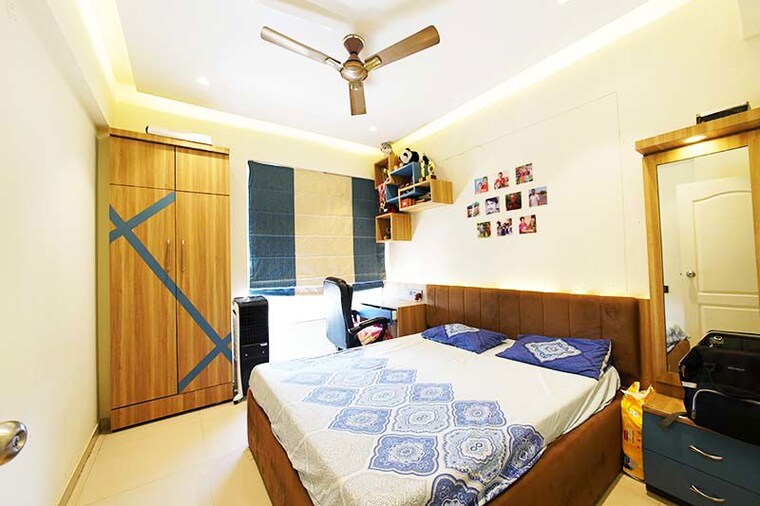 Bedroom, gulmohar-primrose 2 Bedroom 1012 Sq.Ft. Apartment In Wagholi Pune 10568552