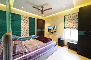 Bedroom in 2 BHK Apartment at Gulmohar Primrose, Wagholi – for Sale