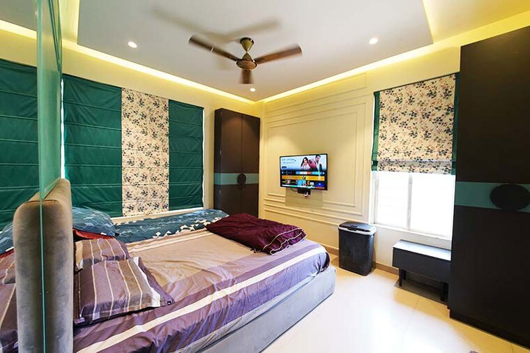 Bedroom, gulmohar-primrose 2 Bedroom 1012 Sq.Ft. Apartment In Wagholi Pune 10568552