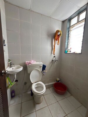 Bathroom in 2 BHK Apartment at Marvel Zephyr, Kharadi – for Rent