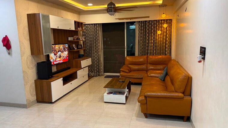 Living Room, karia-konark-orchid 2 Bedroom 1000 Sq.Ft. Apartment In Wagholi Pune 10568582