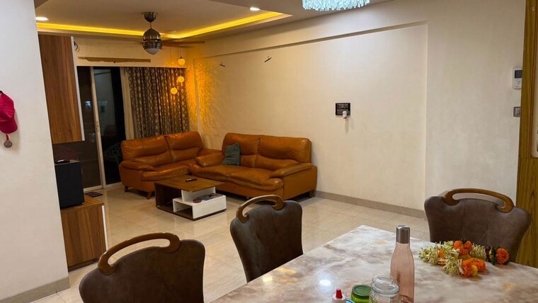 Living Room, karia-konark-orchid 2 Bedroom 1000 Sq.Ft. Apartment In Wagholi Pune 10568582