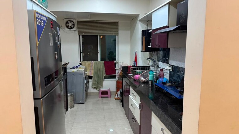 Kitchen, karia-konark-orchid 2 Bedroom 1000 Sq.Ft. Apartment In Wagholi Pune 10568582